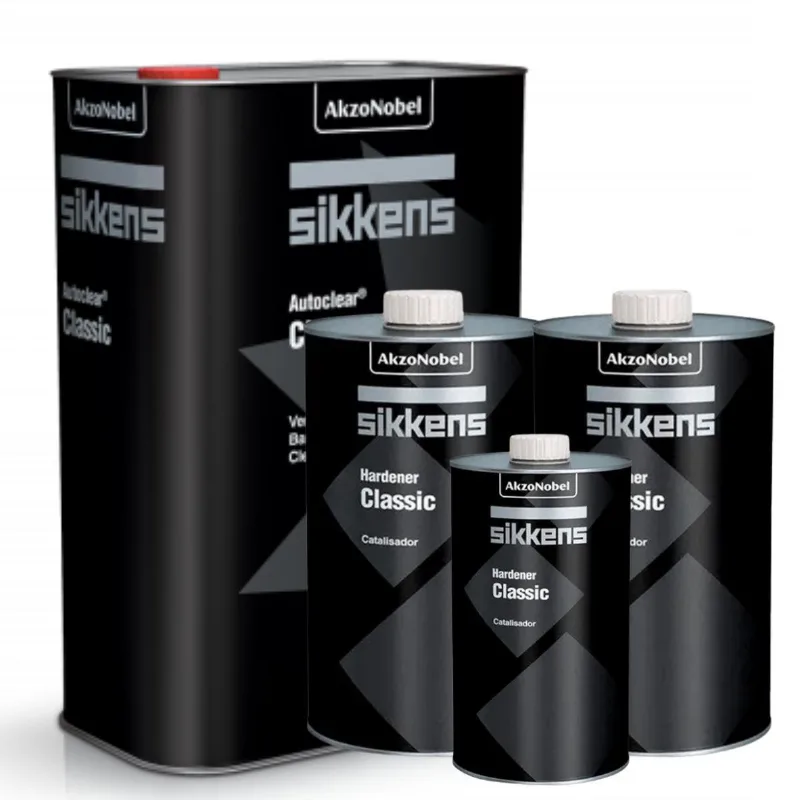 Verniz Autoclear Classic + Catalisador Classic 7,5l Sikkens