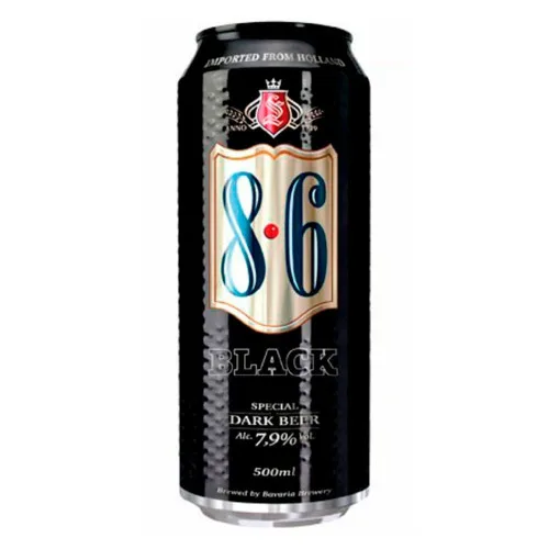 Cerv 8.6 Black Lt 500ml - BLACK - Bebidas