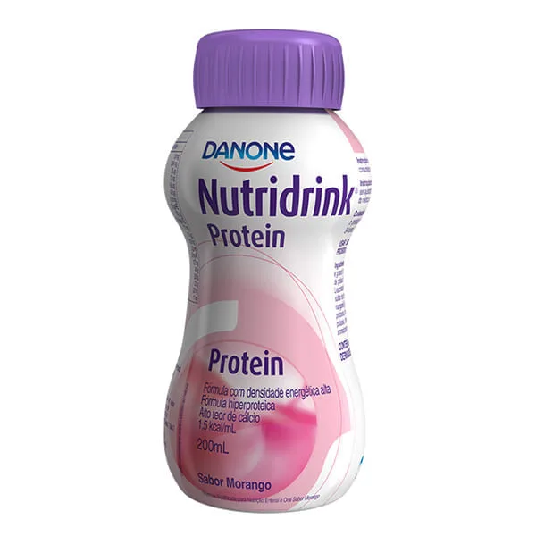 Nutridrink Protein Morango 200ml - Danone - Alimentos
