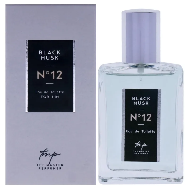 Perfume The Master Perfumer Black Musk N12 para homens 30ml edt