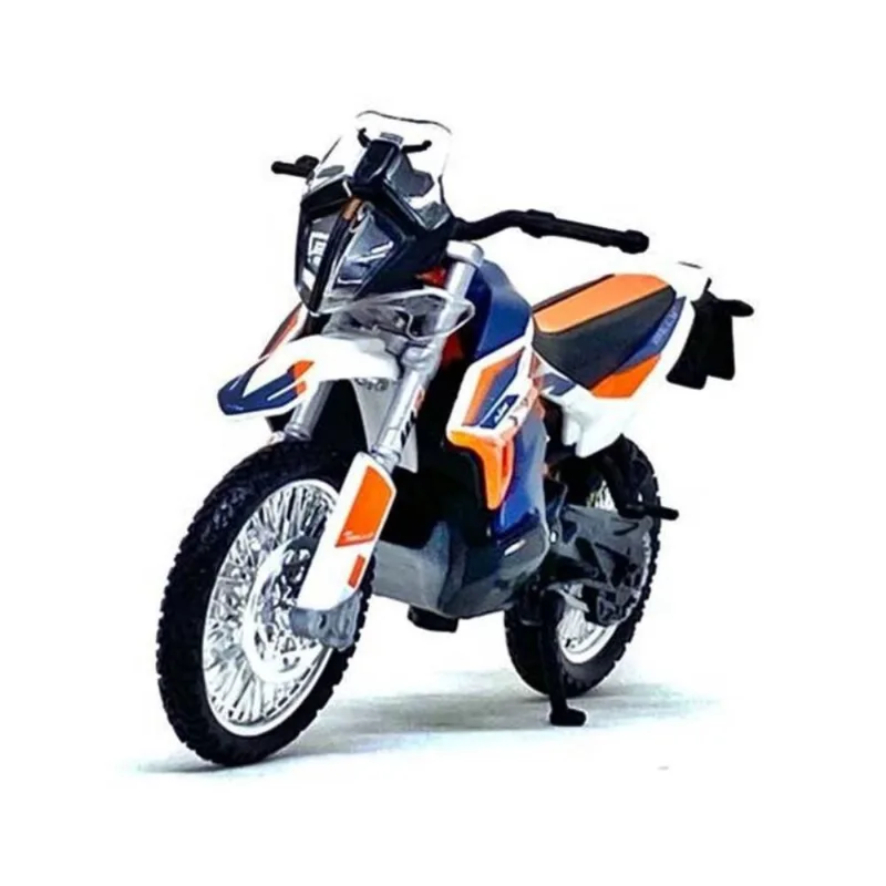 Miniatura Moto Ktm 790 Adventure R Rally 1/18 Bburago 51084