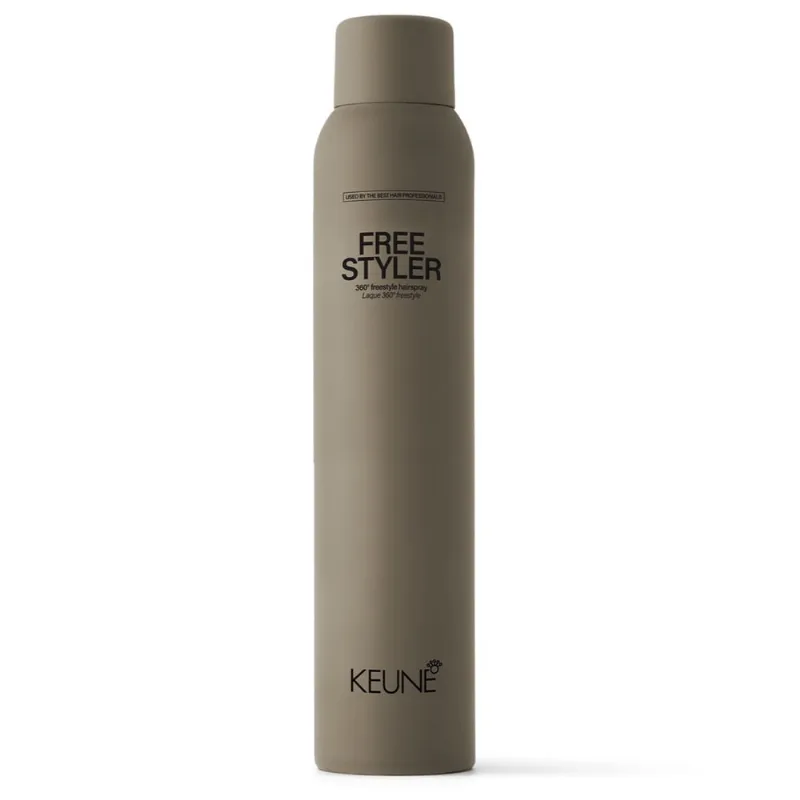 Keune Free Styler 300ml Spray de 360° Fixação Média