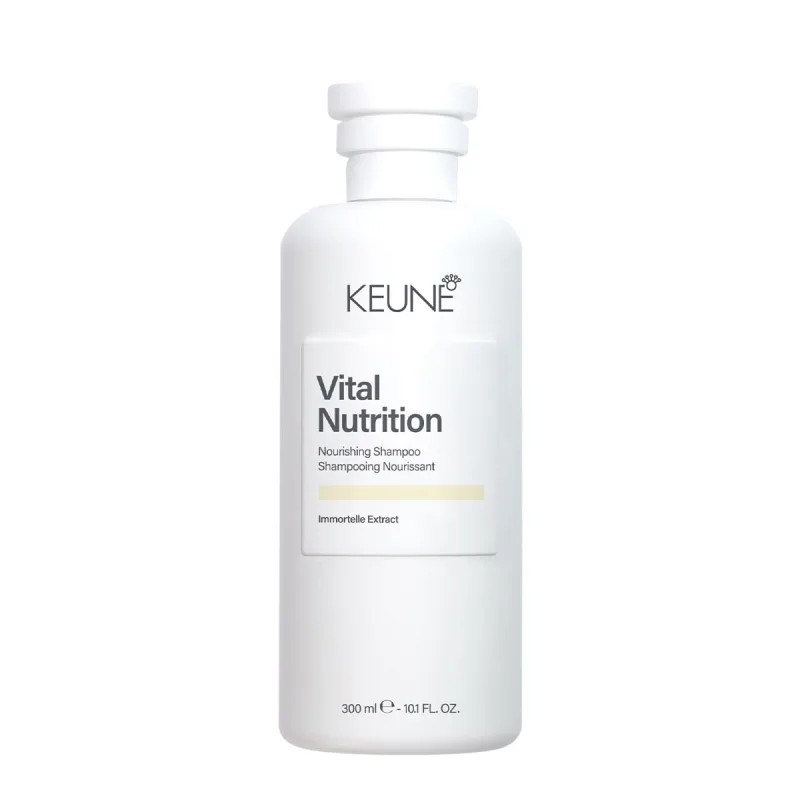 Keune Vital Nutrition - Shampoo 300ml - KEUNE - Higiene E Cuidados Pessoais