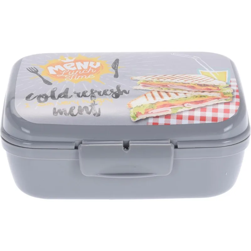 Marmita Excellent Houseware Azul/Cinza 1L Polipropileno Hasiera