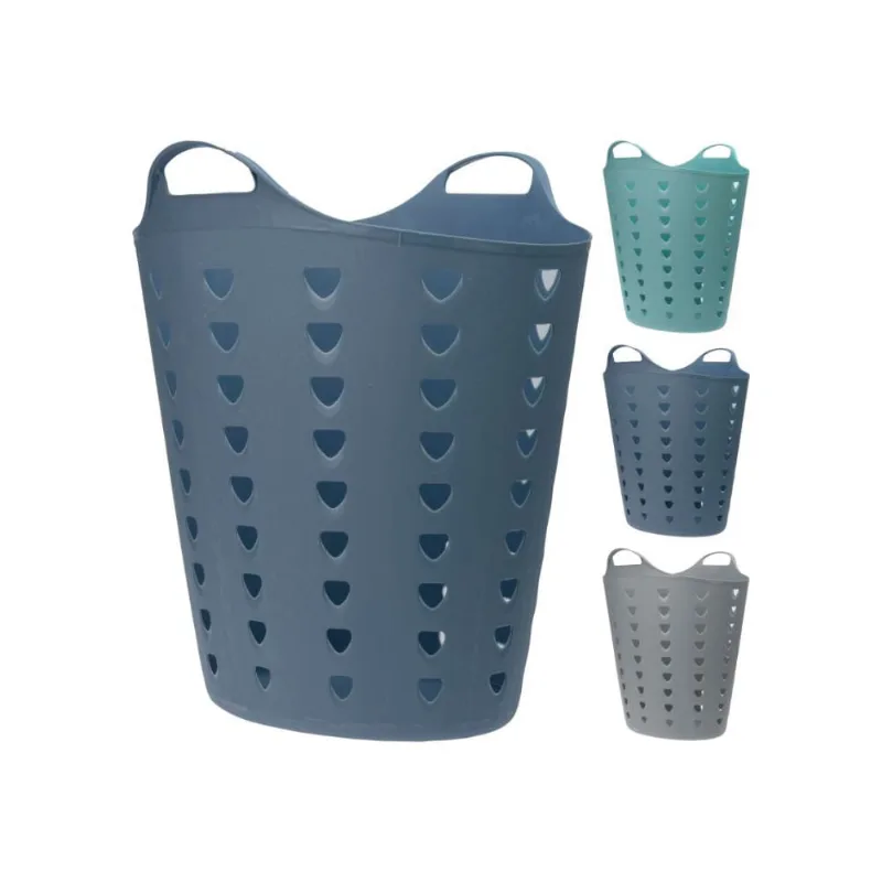 Cesto De Roupas Flexivel Com Furos 40L Hasiera