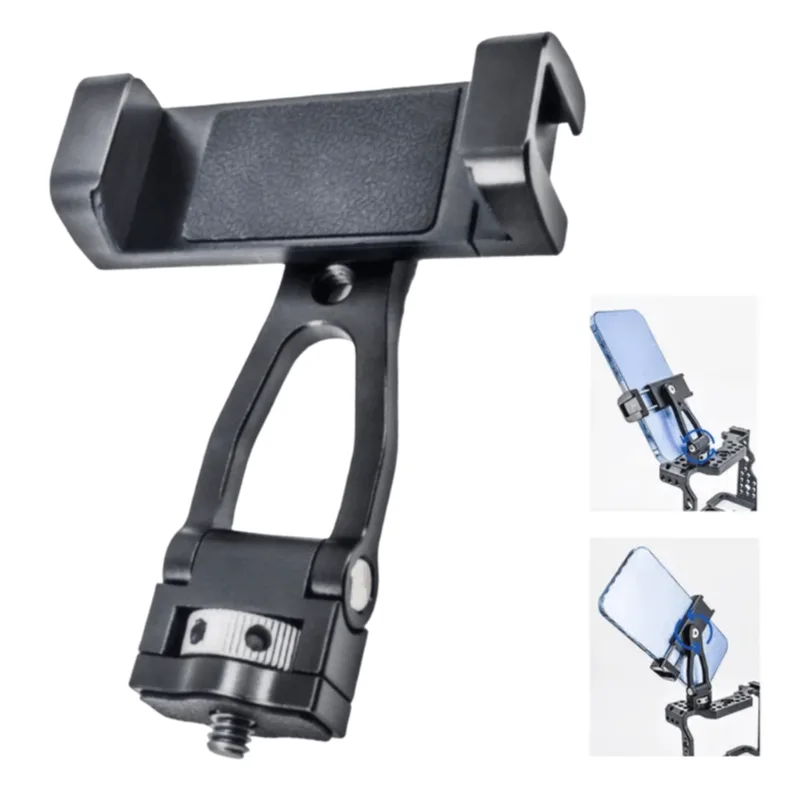 Suporte Smartphone Mamen Kc-05 Adaptador Universal 360° Montagem 1/4"