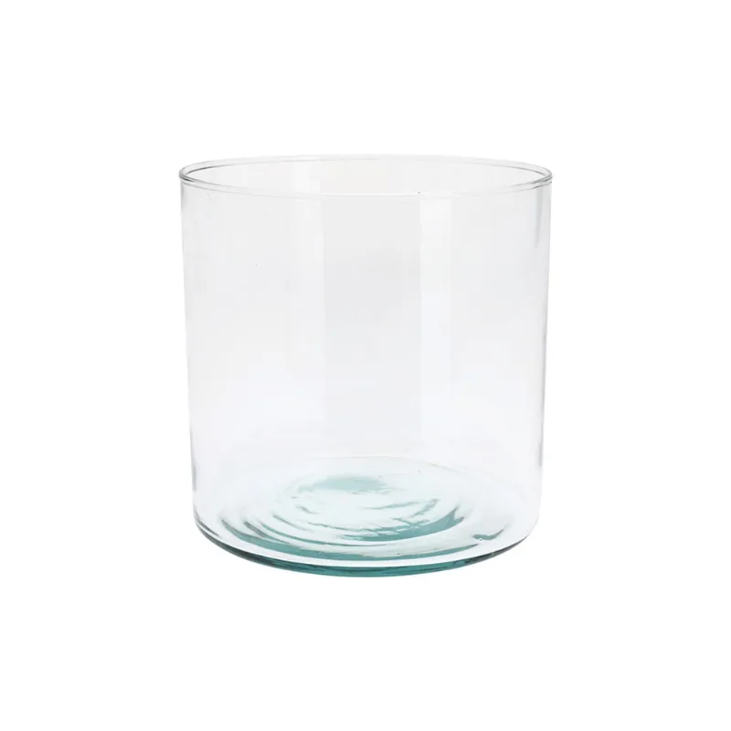 Vaso De Vidro Transparente Ye6000750 Hasiera 15 X 15 Cm