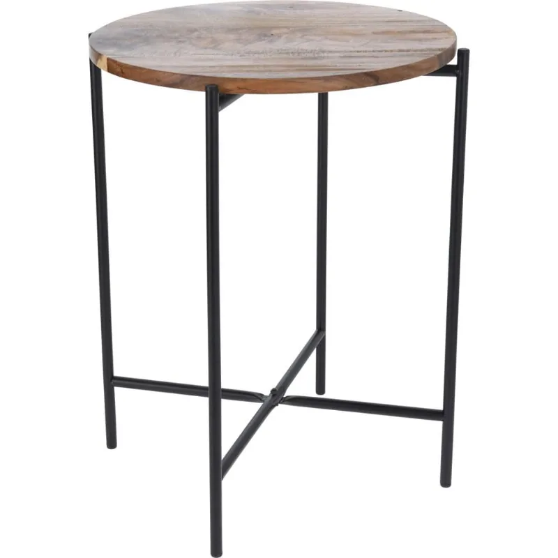 Mesa Lateral Hasiera Madeira Acácia Hasiera