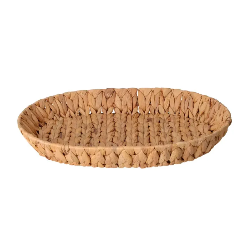 Cesto Oval Em Palha Nat 41X31X6Cmhasiera