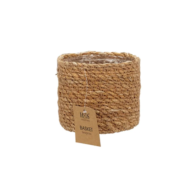 Conjunto De Cestos Com 5 Peças Em Fibra Marinha Natural Bd3000070 Hasiera