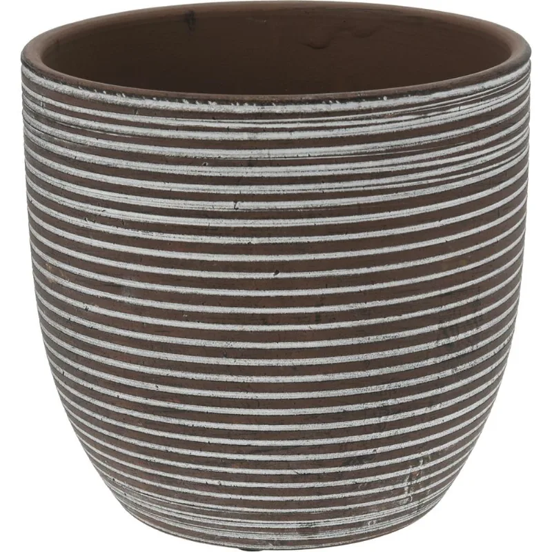 Vaso Decorativo Redondo Hasiera Sortido 13,5X12,5Cm Cerâmica Hasiera