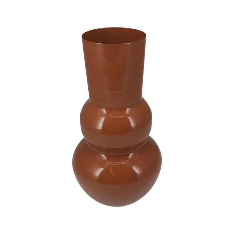 Vaso Decorativo Caramelo Fz1002100 Hasiera 160 X 160 X 300 Mm