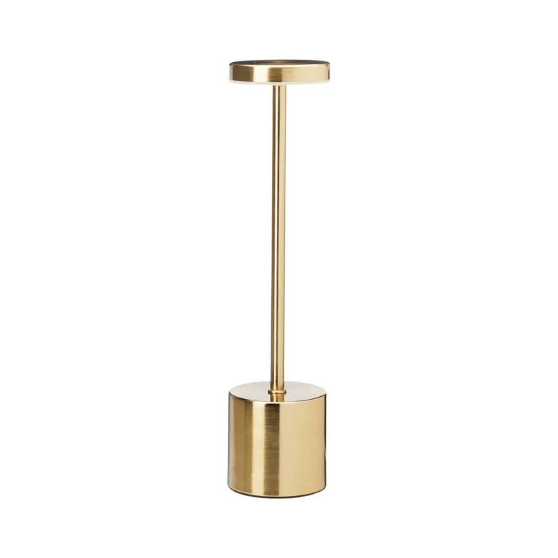 Luminária De Mesa Dourado Anc000940 Hasiera 8 X 34 Cm