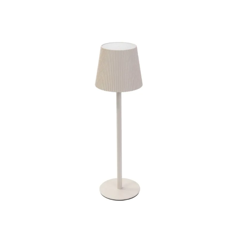 Luminária De Mesa Creme Anc000740 Hasiera 10 X 36 Cm