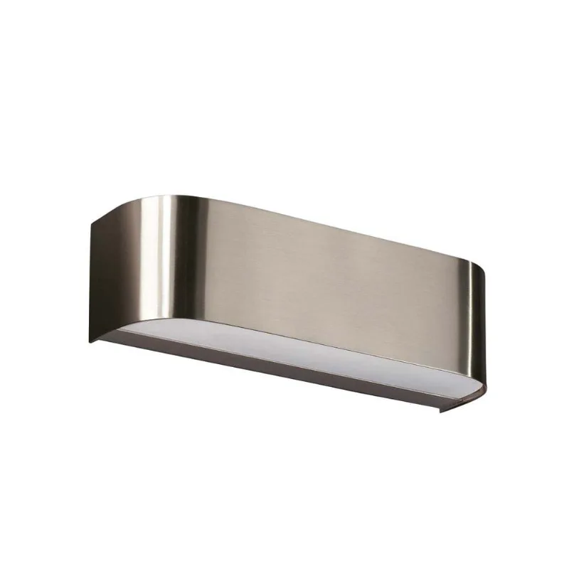 Arandela de metal e vidro Barramas bivolt 22W cromado Philips