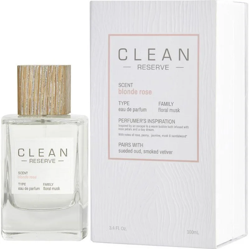 Perfume Feminino Clean Reserve Blonde Rose Clean Eau De Parfum 100 Ml