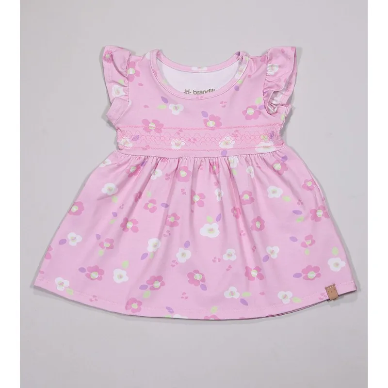 Vestido Flores da Natureza - 26081 Rosa - G