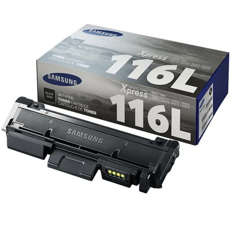 Toner Mlt-d116l Original Samsung Rendimento 3000 Páginas Para Impressoras Sl-m Preto - Não Informado - Informática