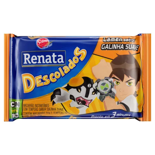 Macarrão Instantâneo Galinha Suave Renata Pacote 85g - SELMI