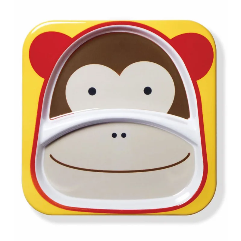 Prato com Divisória Zoo Macaco Skip Hop