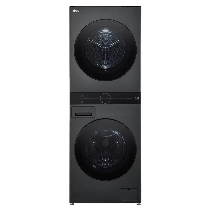 Lava e Seca 14kg LG Washtower Smart 220V Preto 127V Inox Preto WK14BS6