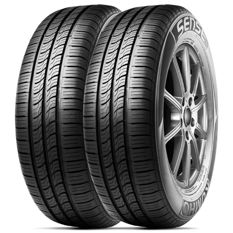 Kit 2 Pneu Kumho Aro 14 185/70r14 88t Sense Kr26