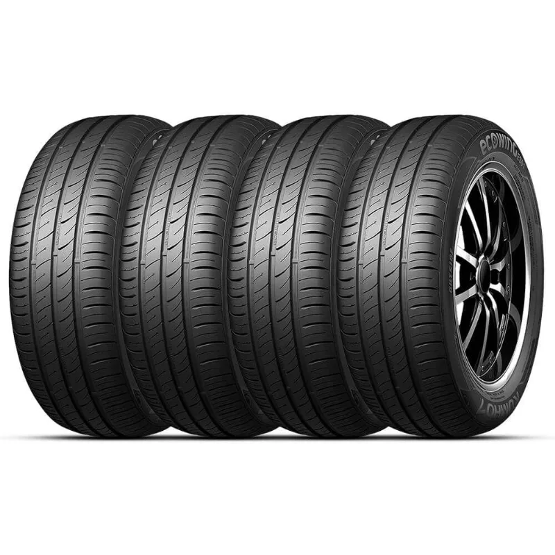 Kit 4 Pneu Kumho Aro 16 195/55r16 87h Ecowing Es01 Kh27