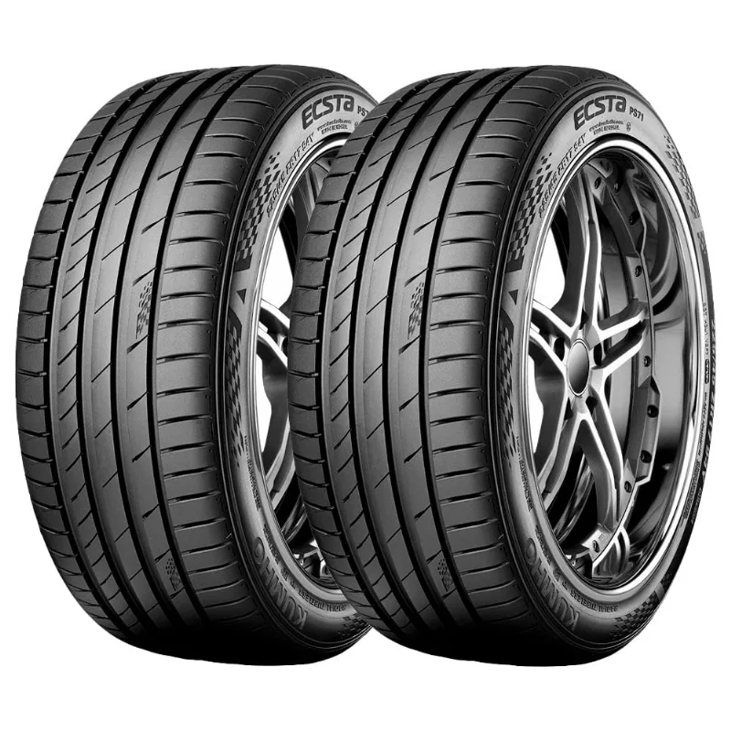 Jogo 2 Pneus Kumho Aro 17 Ecsta PS71 205/45R17 84V Run Flat