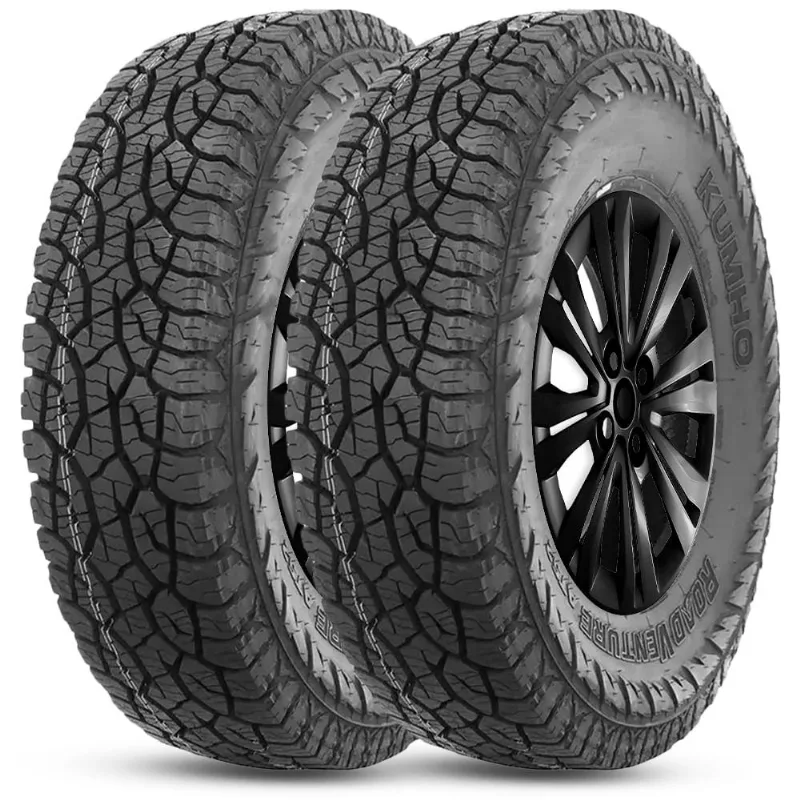Kit 2 Pneu Aro 18 265/60R18 Kumho TL AT52 110T