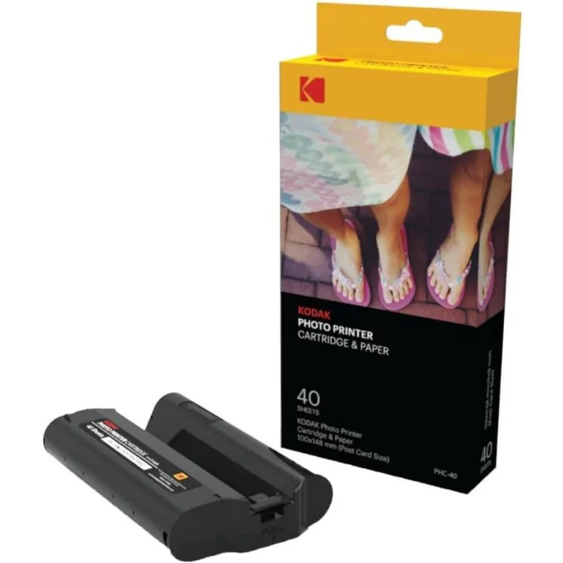 Kit Para Impressora Fotografica Kodak Cartucho e Papel