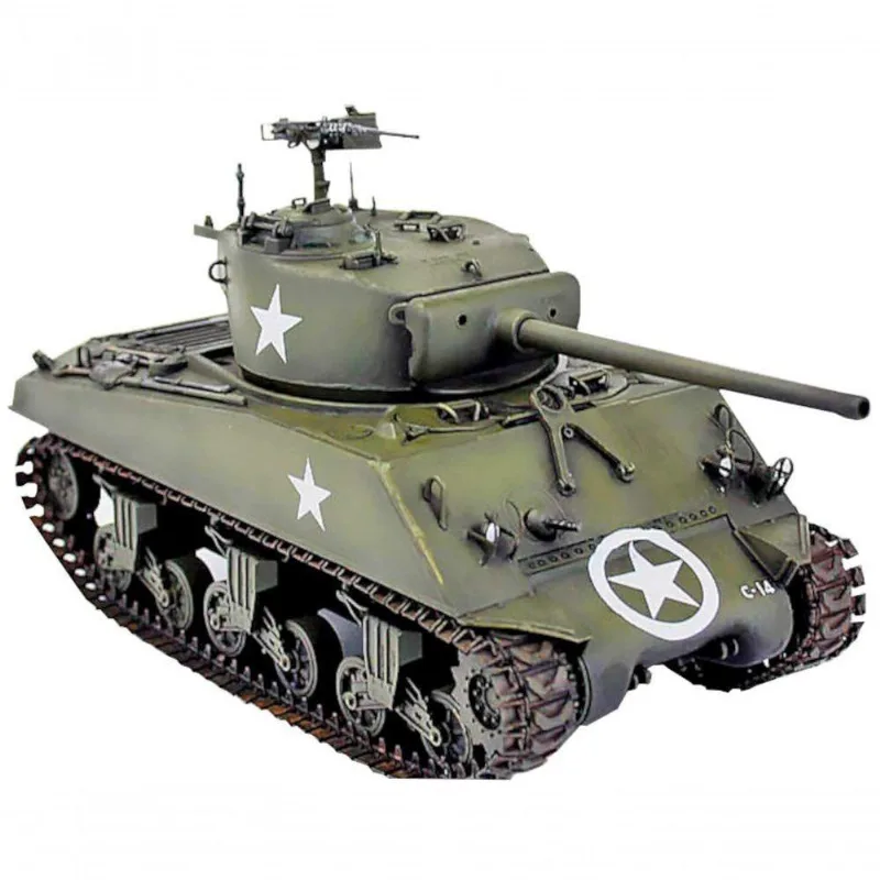 Academy M4a3 76mm Us Army Battle Of The Bulge 1-35 - Kit De Montagem
