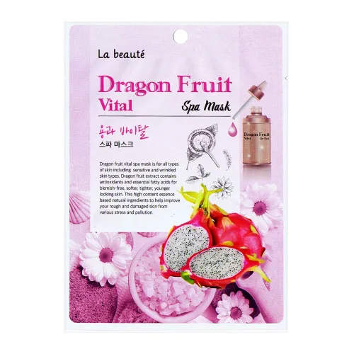 SISI LA BEAUTE MASC DRAGON FRUIT VITAL 25G - LA BEAUTE