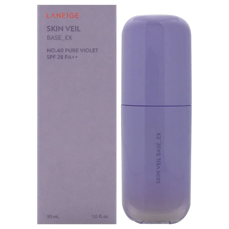 Base de maquiagem Laneige Skin Veil Base Ex No. 40 Pure Violet
