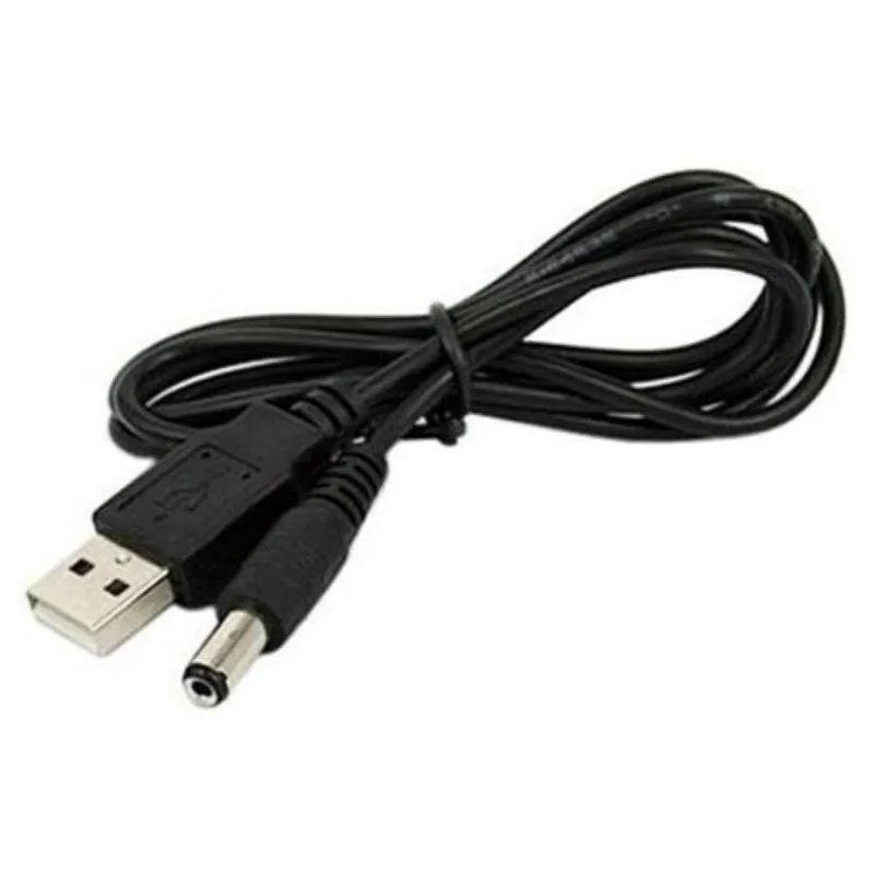 Cabo USB para P4 - Pino 5,5 x 2,5mm - 48 cm
