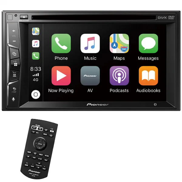 Reprodutor De Dvd Pioneer Avh Z2250bt 6.2 Com Usb Radio Preto