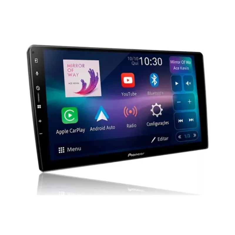 Central Multimídia Dmh-ap6650bt Pioneer 2din 9 Polegadas