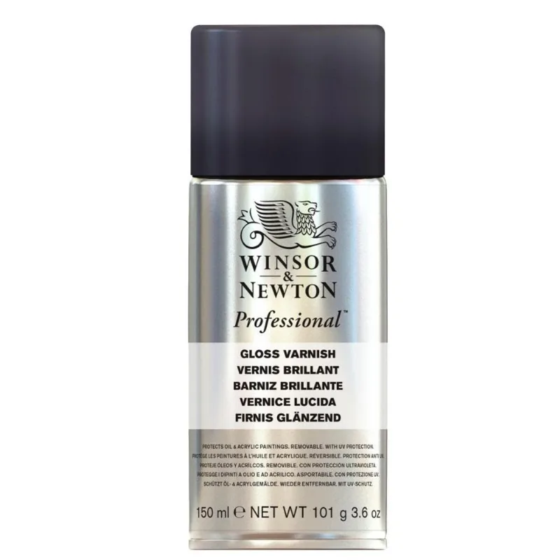 Verniz Brilhante Winsor &amp; Newton Spray 150ml