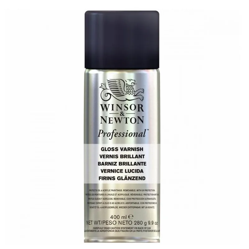 Verniz Brilhante Winsor &amp; Newton Spray 400ml