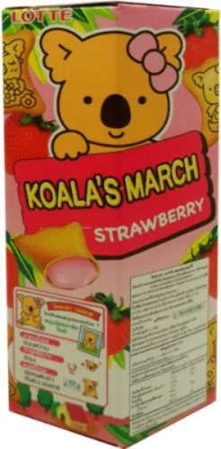 Bisc Koala Morango 48g - MORANGO