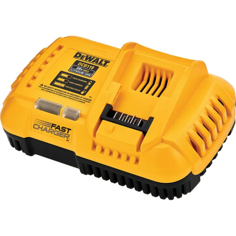 Carregador de Bateria Rápido Flexvolt 20V/60V 220V DCB118-B2 - Dewalt - DEWALT - Ferramentas Elétricas