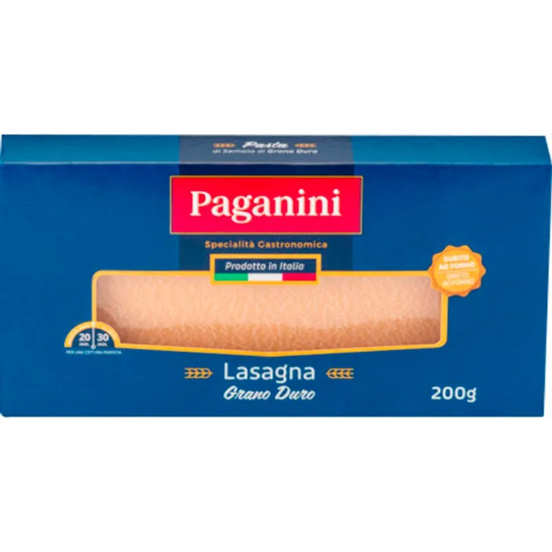 Lasanha Grano Duro Paganini 200g