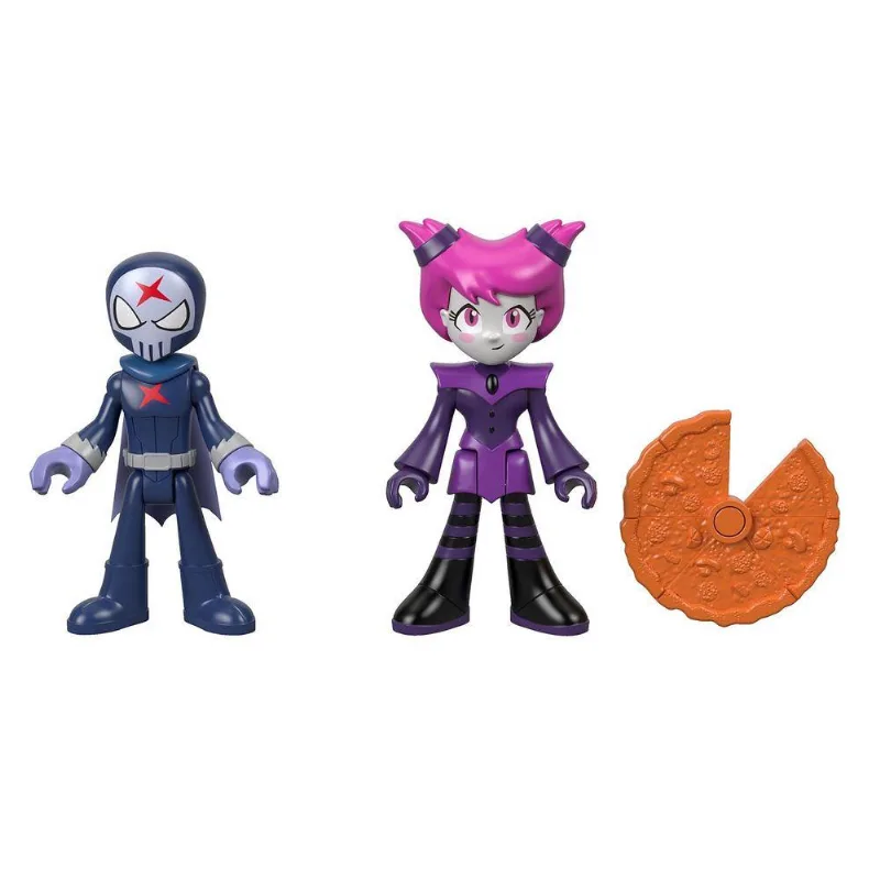 Imaginext DC Teen Titans Go Red X e Jinx Mattel