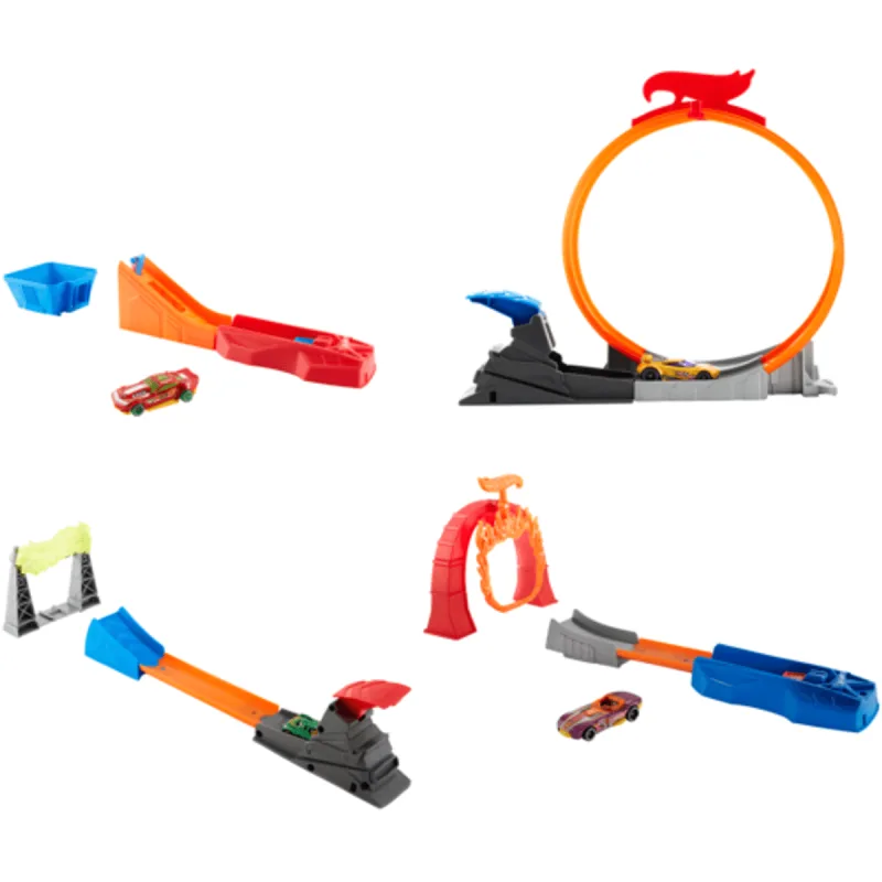 Pista de Acrobacia Hot Wheels Clássica FTH79 - Hot Wheels - Brinquedos