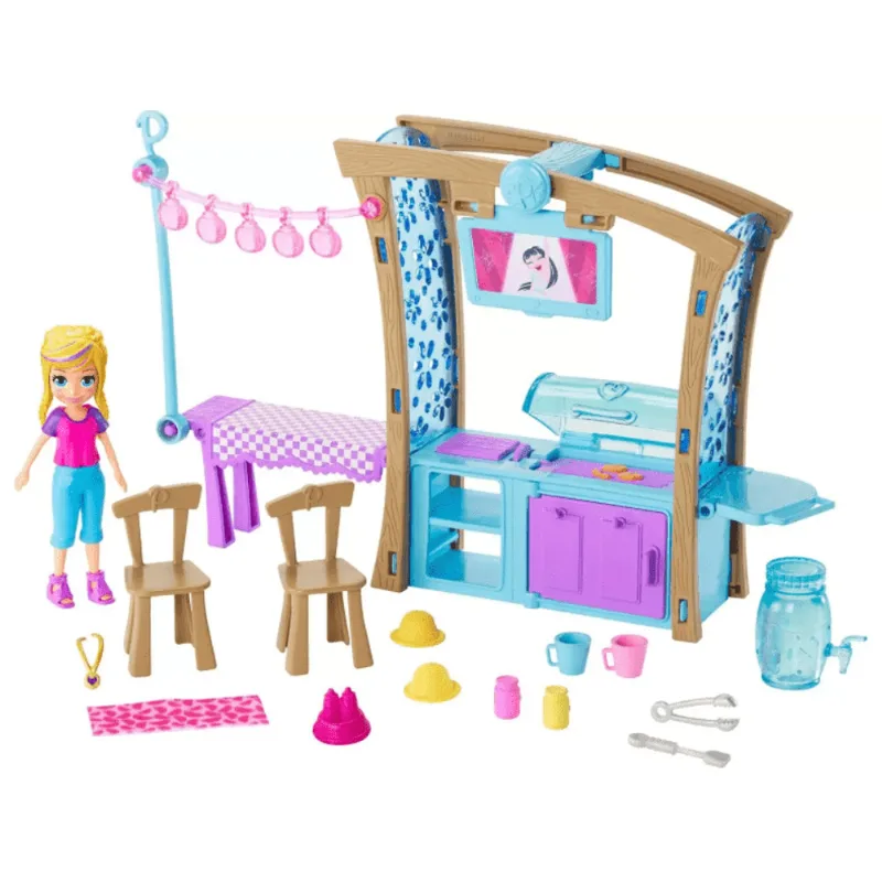 Boneca Polly Pocket Churrasco Divertido - Mattel UNICA