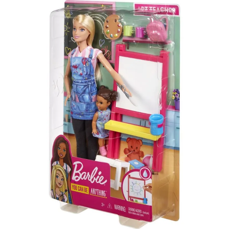 BARBIE PROFISSOES PROFESSORA DE ARTE LOIRA