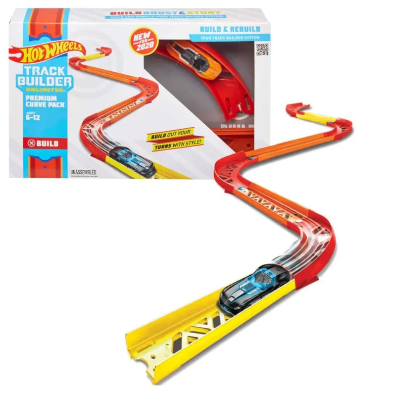 Hot Wheels Pista Conjunto de Curvas Premium GLC88 - Mattel GLC87