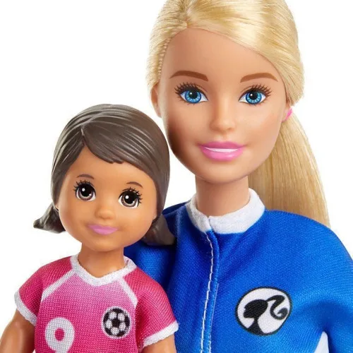 BARBIE PLAYSET TREINADORA DE FUTEBOL MATTEL GLM47 - MATTEL