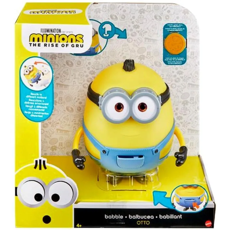 BONECO E PERSONAGEM MINIONS MEU AMIGO FALANTE 17,5