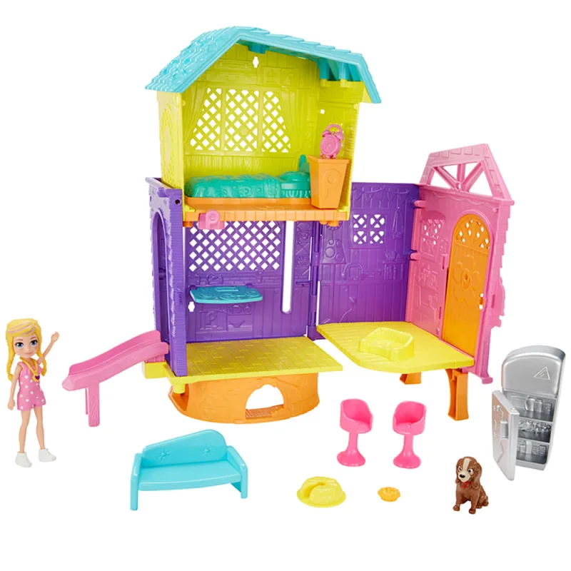 Boneca Polly Pocket Clubhouse (gmf81) - Mattel - Brinquedos