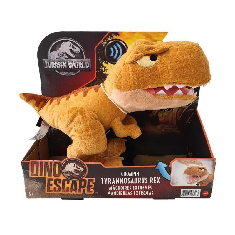 Pelucia Jurrasic World T-Rex Mandibulas Extremas c/ som